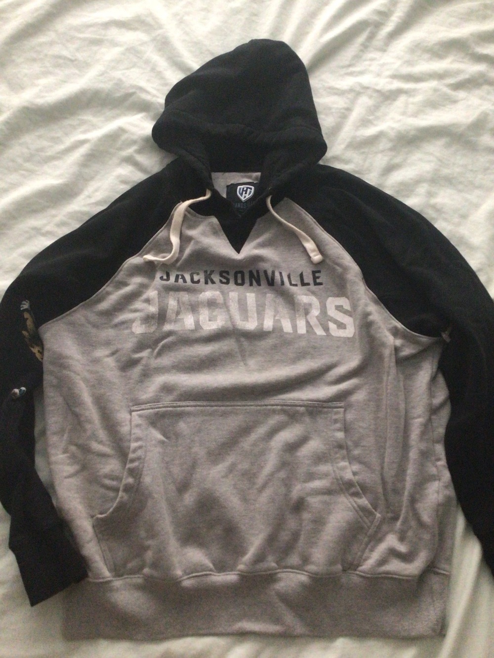 Hands High Jacksonville Jaguars Colorblock NFL Pullover Hoodie - XL